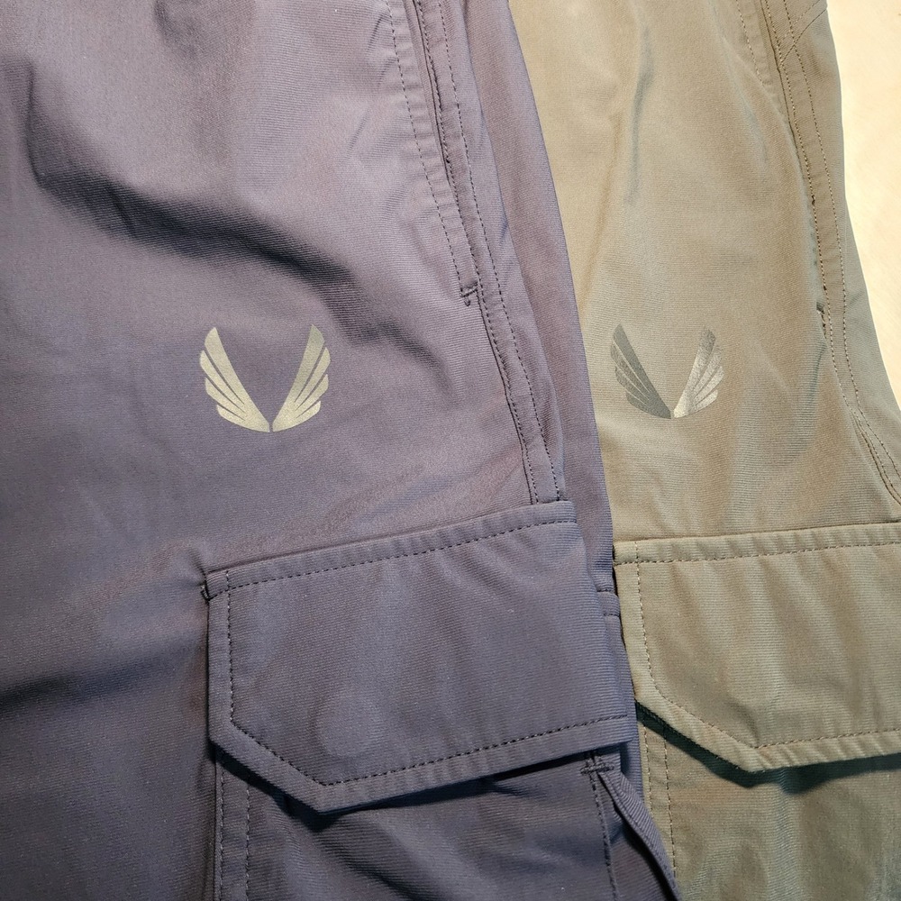 2 ASRV Tetra-Lite Cargo Joggers Mens Large Navy&Grey Excellent DSG-0825 Techwear - Picture 2 of 16